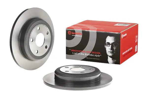 08N23311 Brembo Tarcza hamulcowa tylna