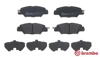 P49053 Brembo Okładziny (klocki) do hamulców tarczowych tylne
