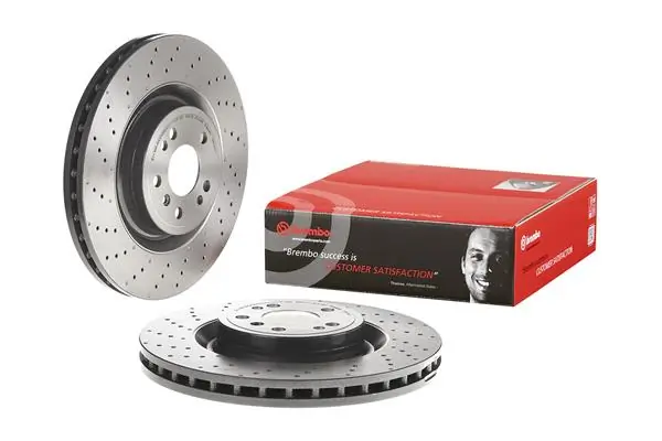 09A95821 Brembo Tarcza hamulcowa przednia