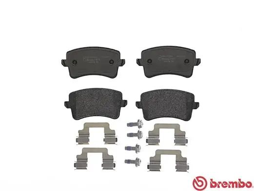 P85100 Brembo Okładziny (klocki) do hamulców tarczowych tylne