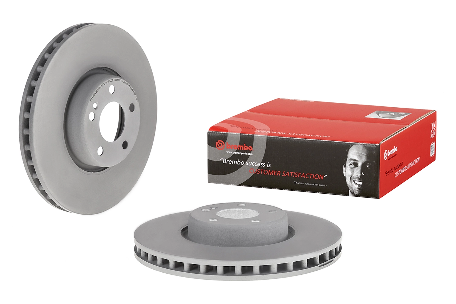 09D52813 Brembo Tarcza hamulcowa przednia