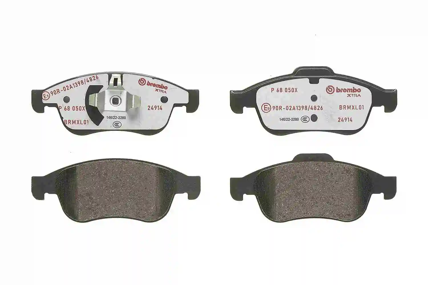 P68050X Brembo Klocki hamulcowe przednie tarczowe