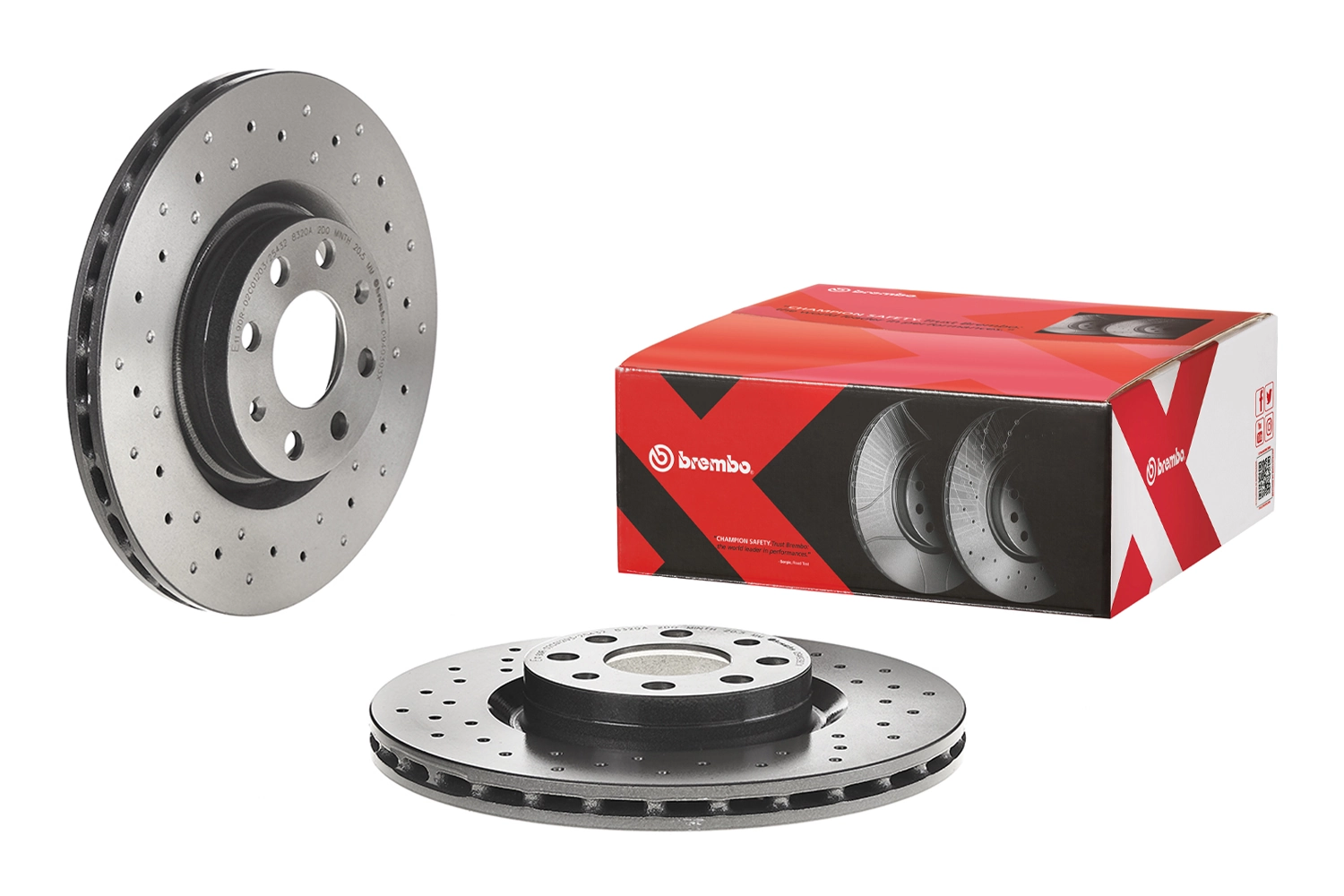 0949393X Brembo Tarcza hamulcowa przednia