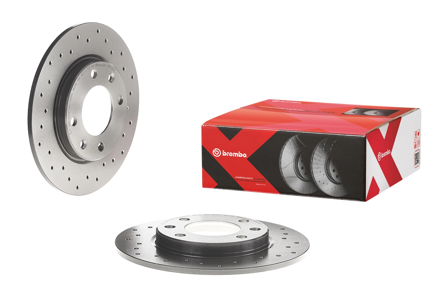 0853341X Brembo Tarcza hamulcowa tylna