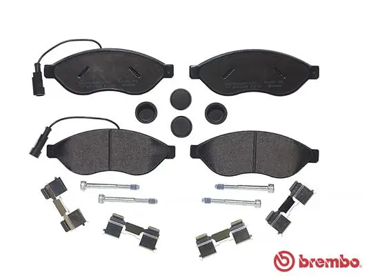 P23143 Brembo Klocki hamulcowe przednie tarczowe