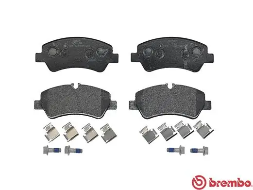 P24160 Brembo Okładziny (klocki) do hamulców tarczowych tylne