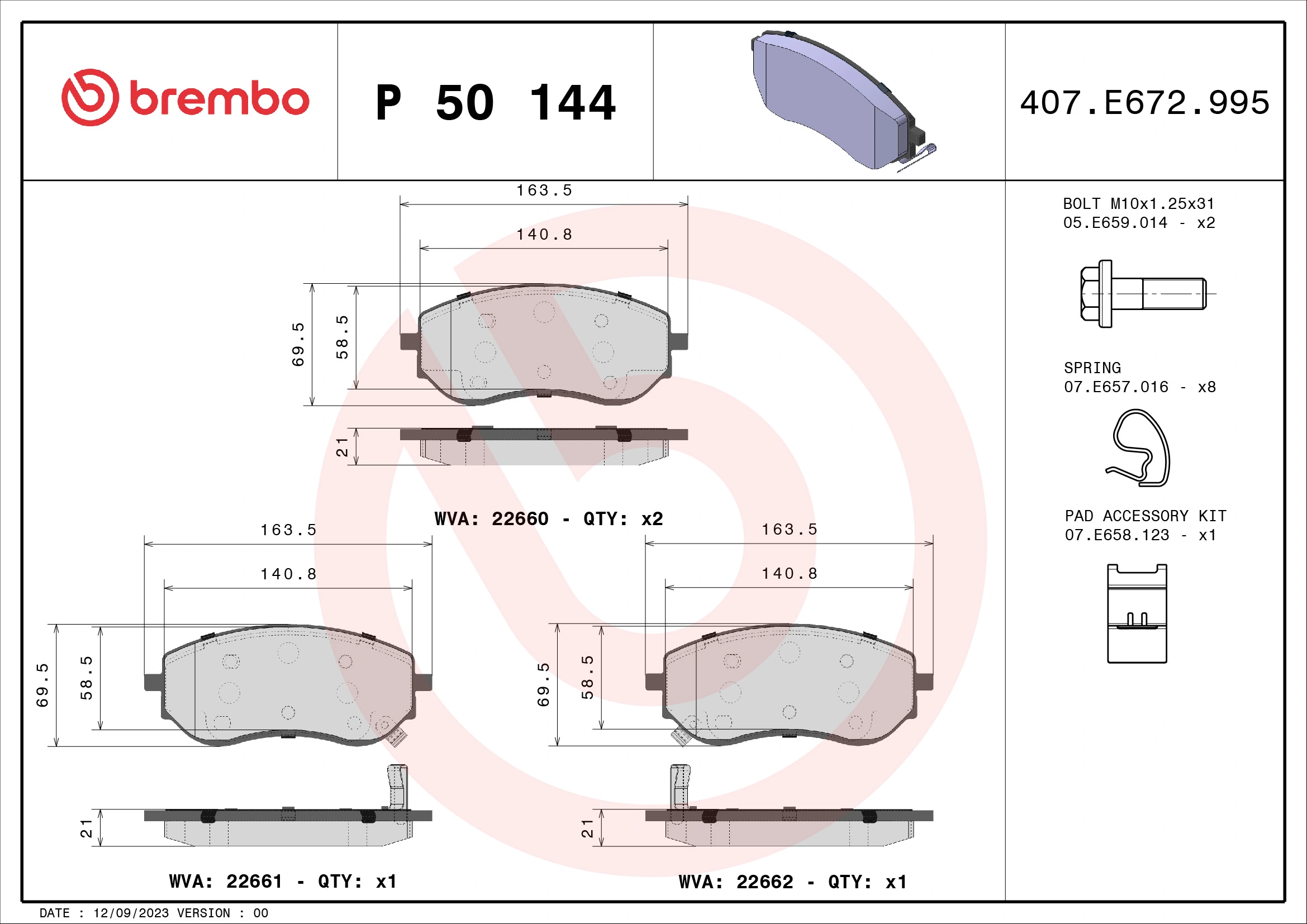 P50144 Brembo
