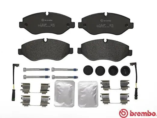 P50085 Brembo Klocki hamulcowe przednie tarczowe