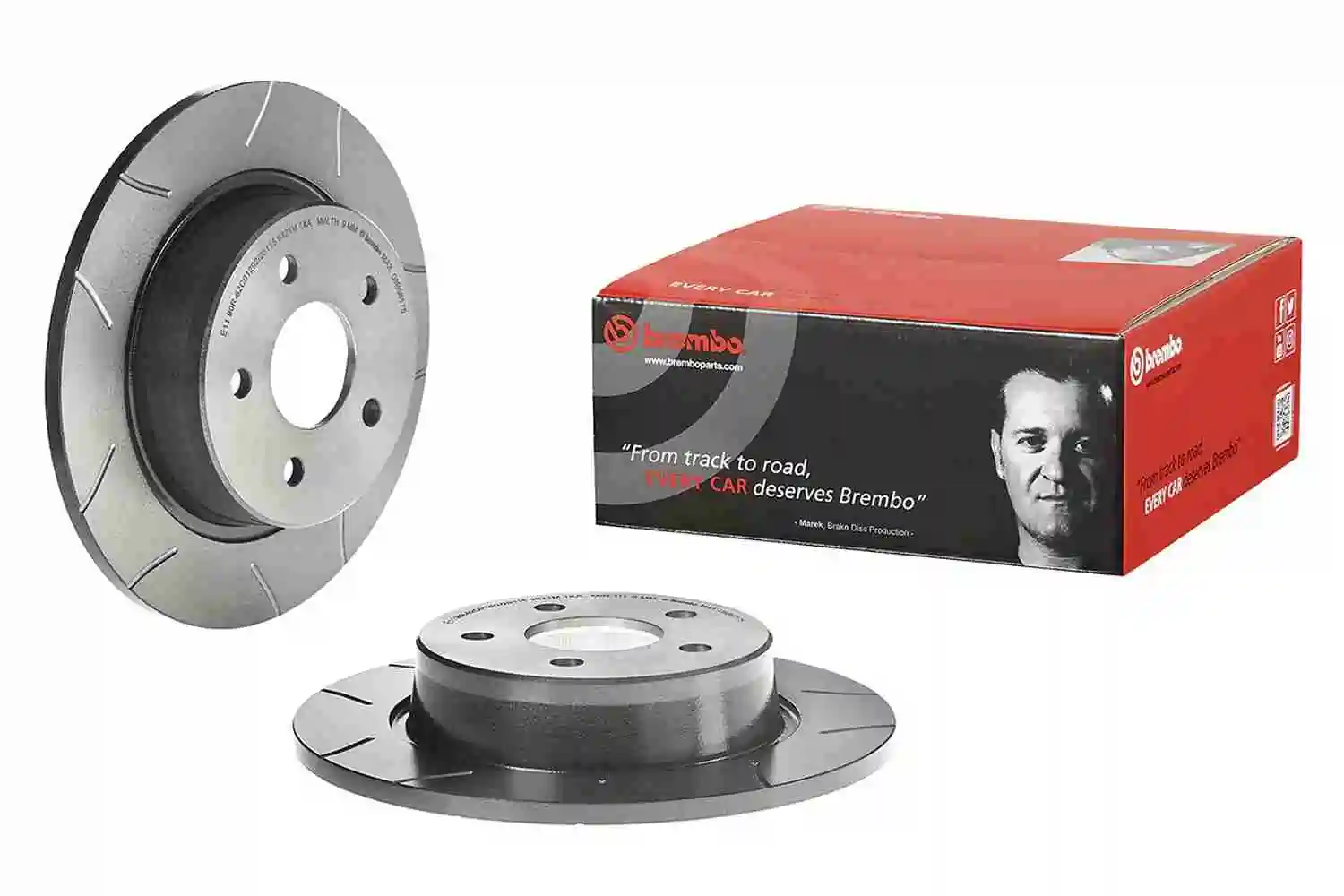 08B60175 Brembo Tarcza hamulcowa tylna