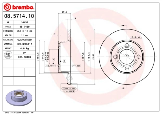 08571410 Brembo