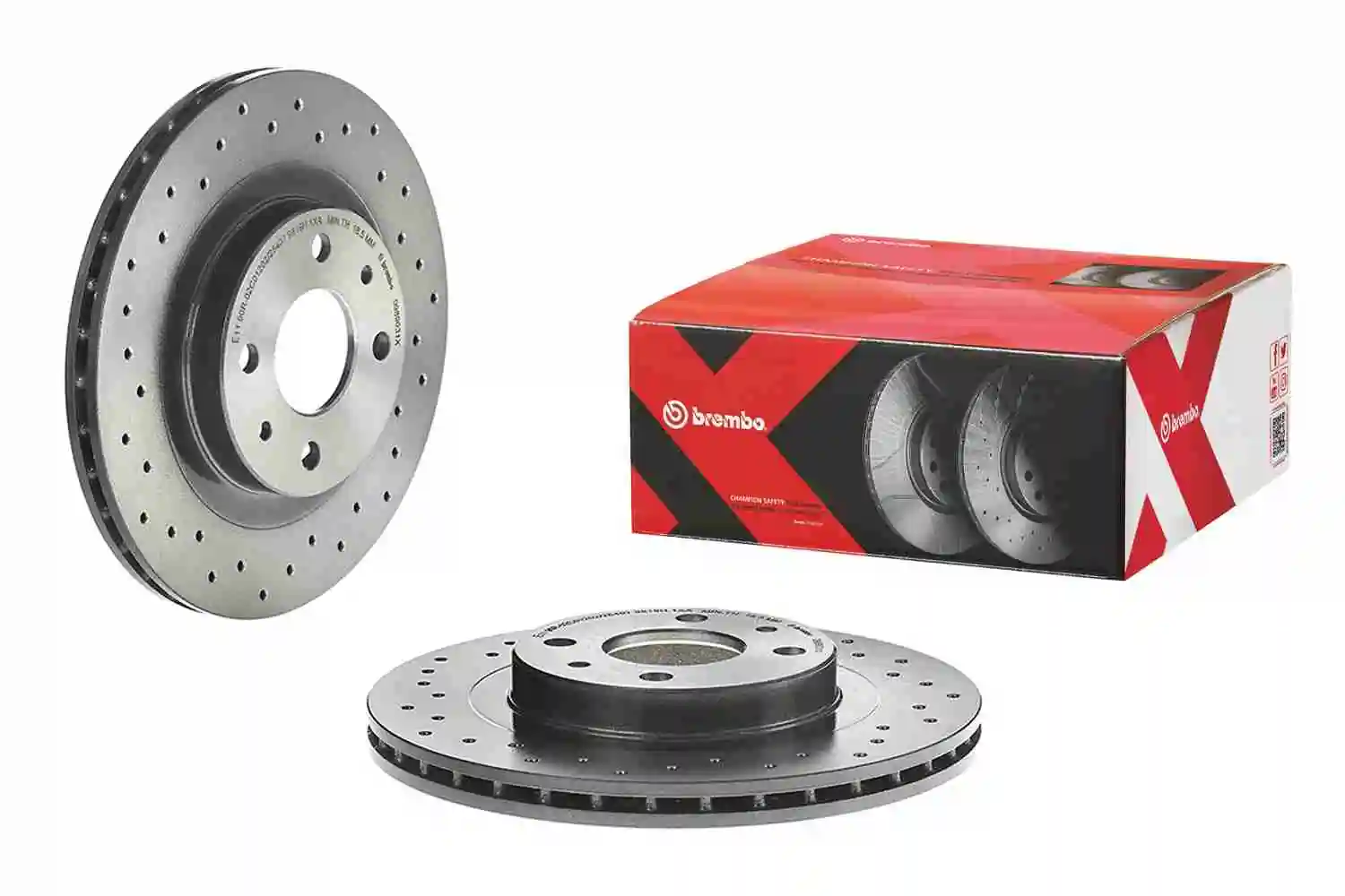 0989031X Brembo Tarcza hamulcowa przednia