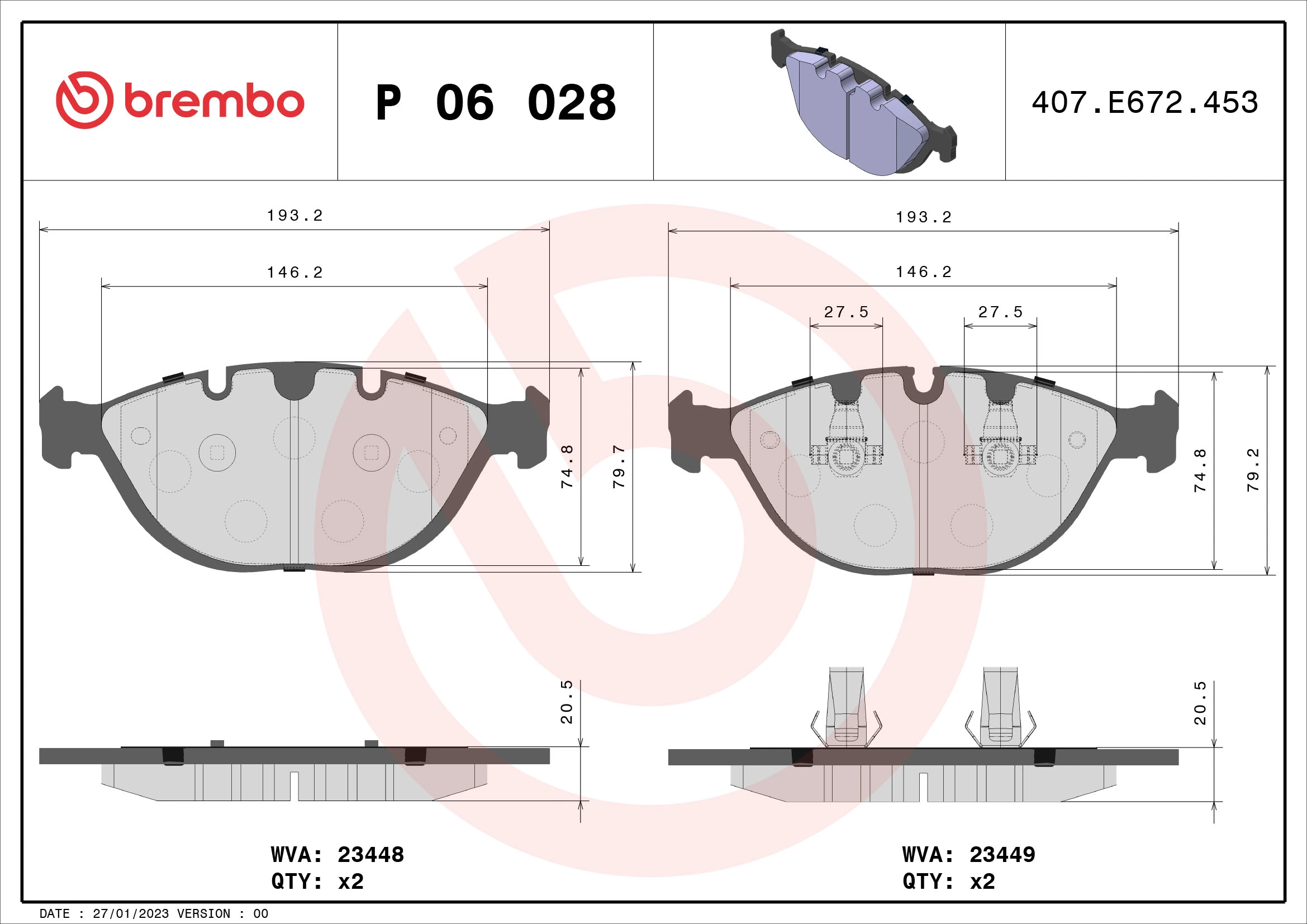 P06028 Brembo