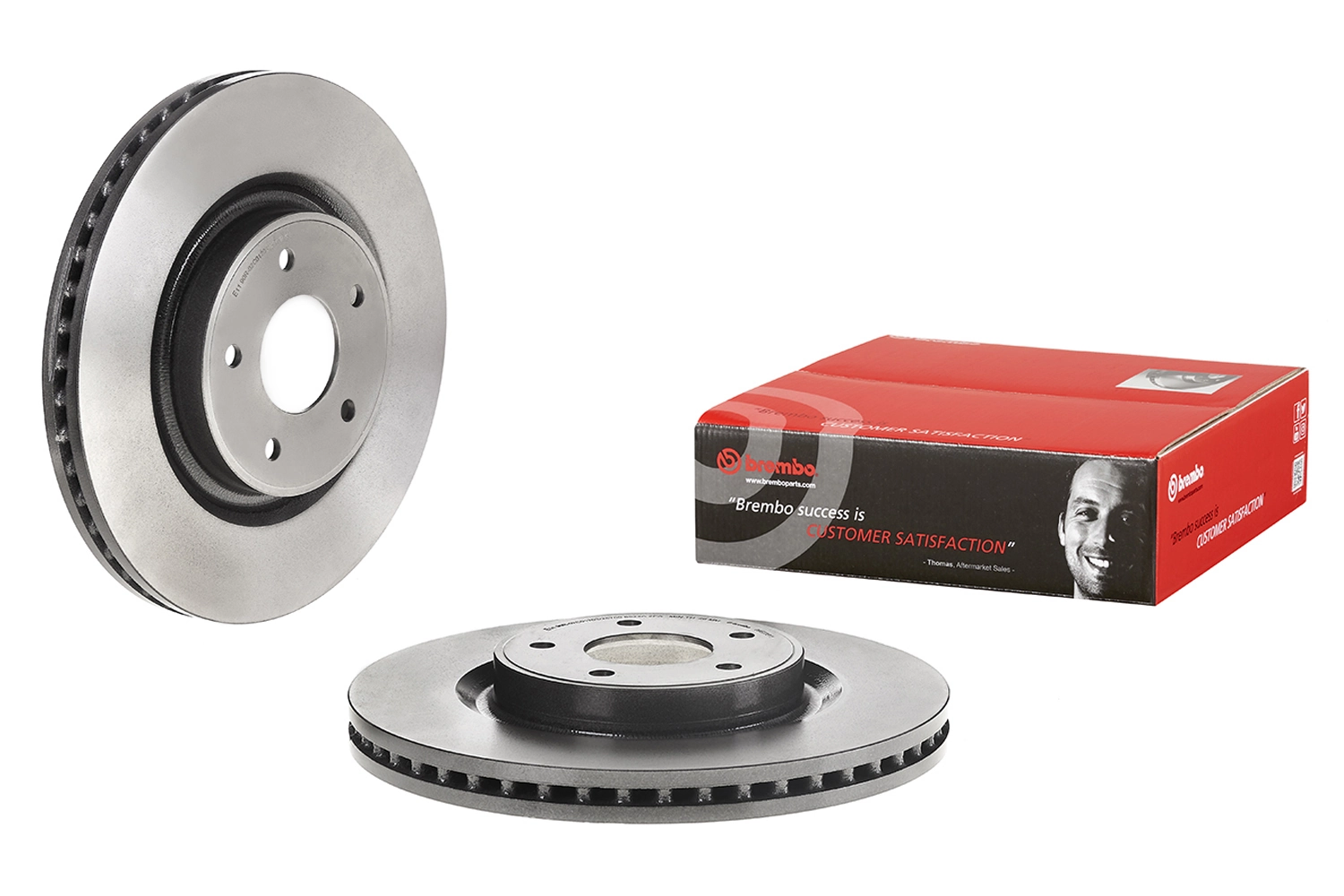 09E23511 Brembo Tarcza hamulcowa przednia