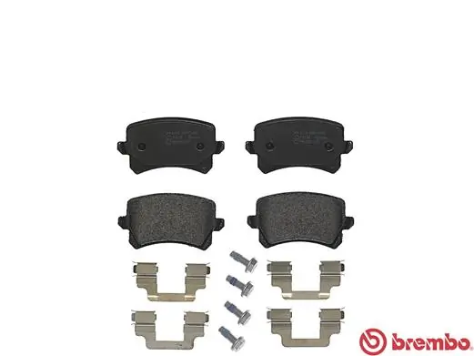P85108 Brembo Okładziny (klocki) do hamulców tarczowych tylne
