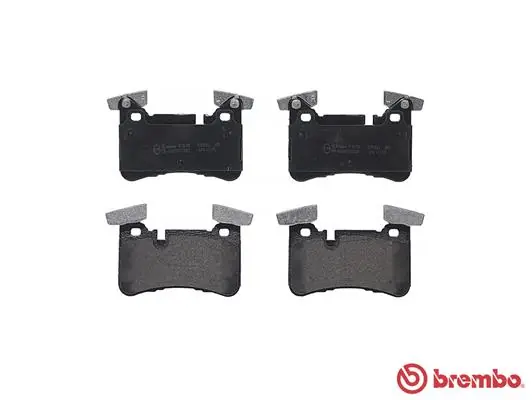 P50110 Brembo Okładziny (klocki) do hamulców tarczowych tylne