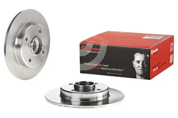 08D20517 Brembo Tarcza hamulcowa tylna