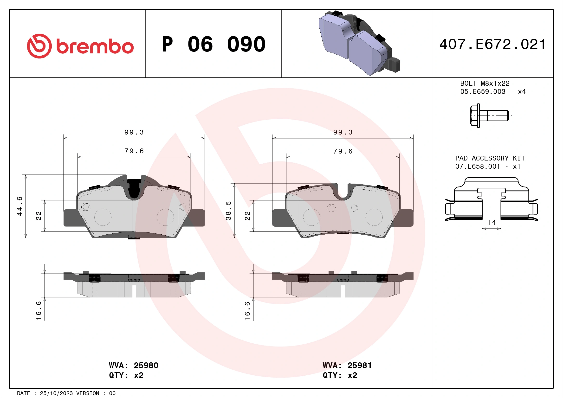 P06090 Brembo