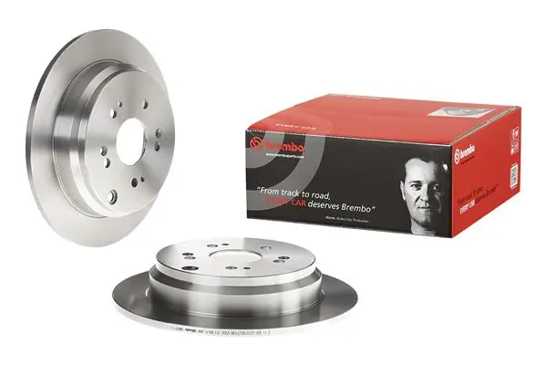 08A87110 Brembo Tarcza hamulcowa tylna