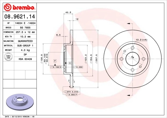 08962114 Brembo