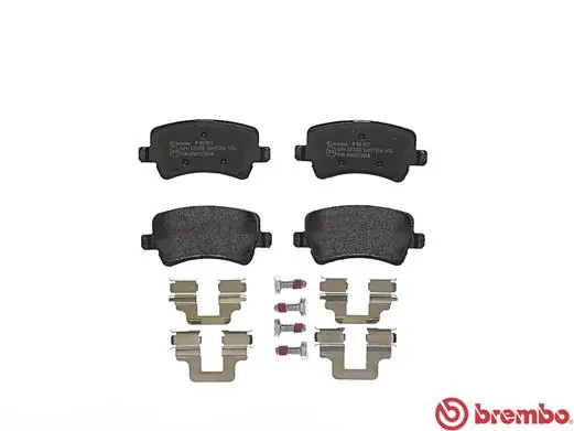 P86021 Brembo Okładziny (klocki) do hamulców tarczowych tylne