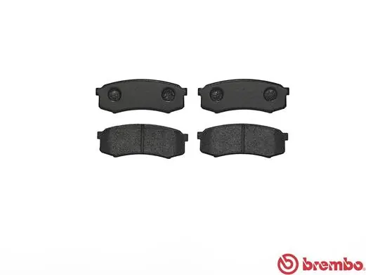 P83024 Brembo Okładziny (klocki) do hamulców tarczowych tylne