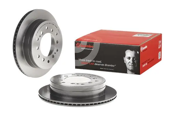 09A33411 Brembo Tarcza hamulcowa tylna