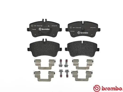 P50045 Brembo Klocki hamulcowe przednie tarczowe