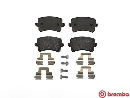 P85109 Brembo Okładziny (klocki) do hamulców tarczowych tylne