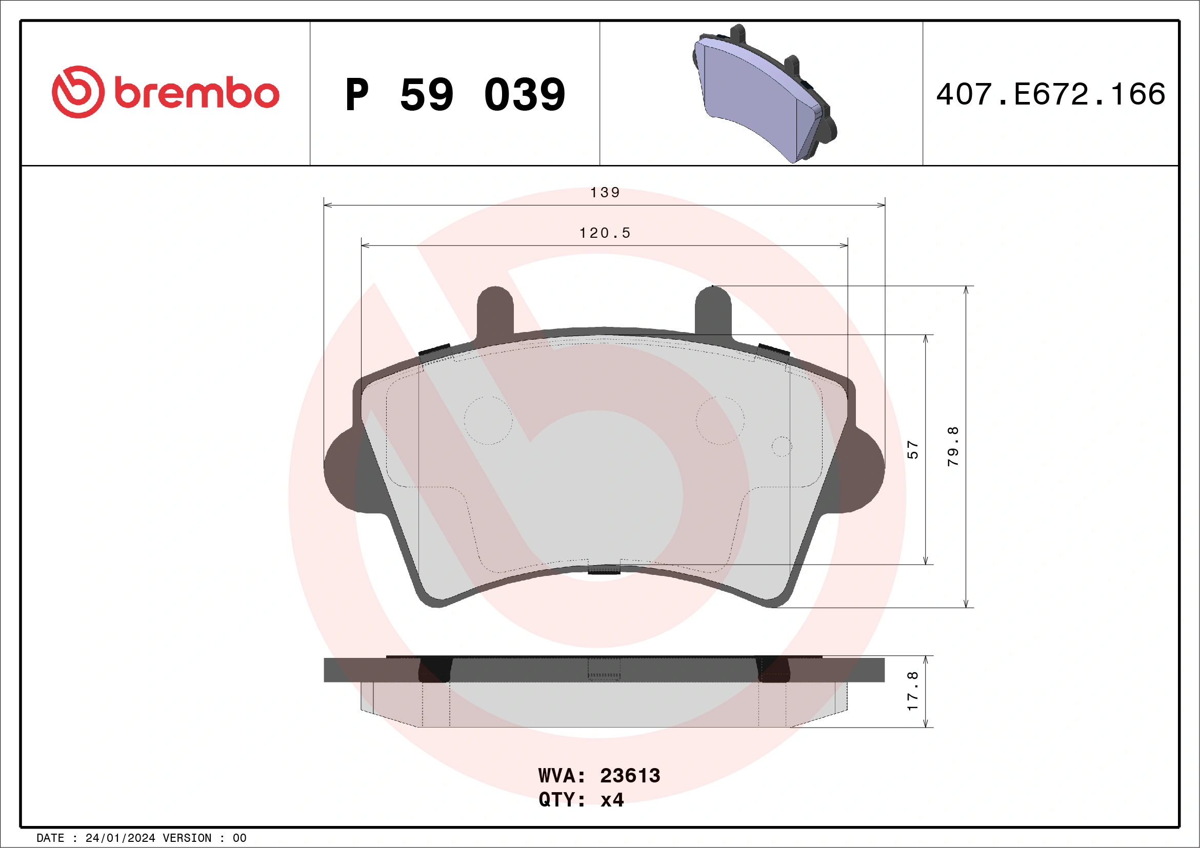 P59039 Brembo