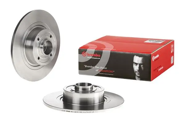 08A13517 Brembo Tarcza hamulcowa tylna