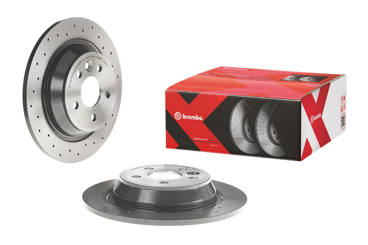08A5401X Brembo Tarcza hamulcowa tylna