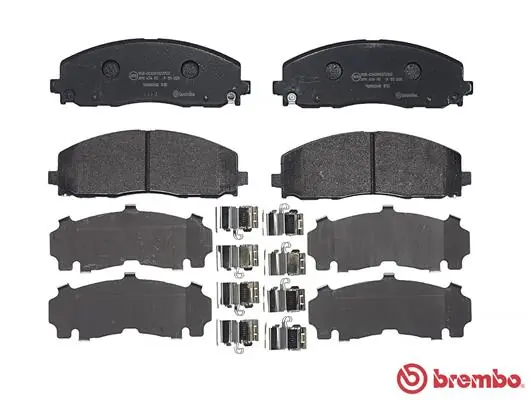 P11035 Brembo Klocki hamulcowe przednie tarczowe