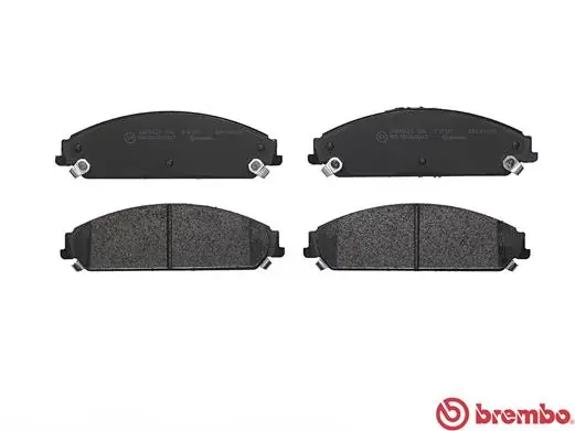 P11017 Brembo Klocki hamulcowe przednie tarczowe