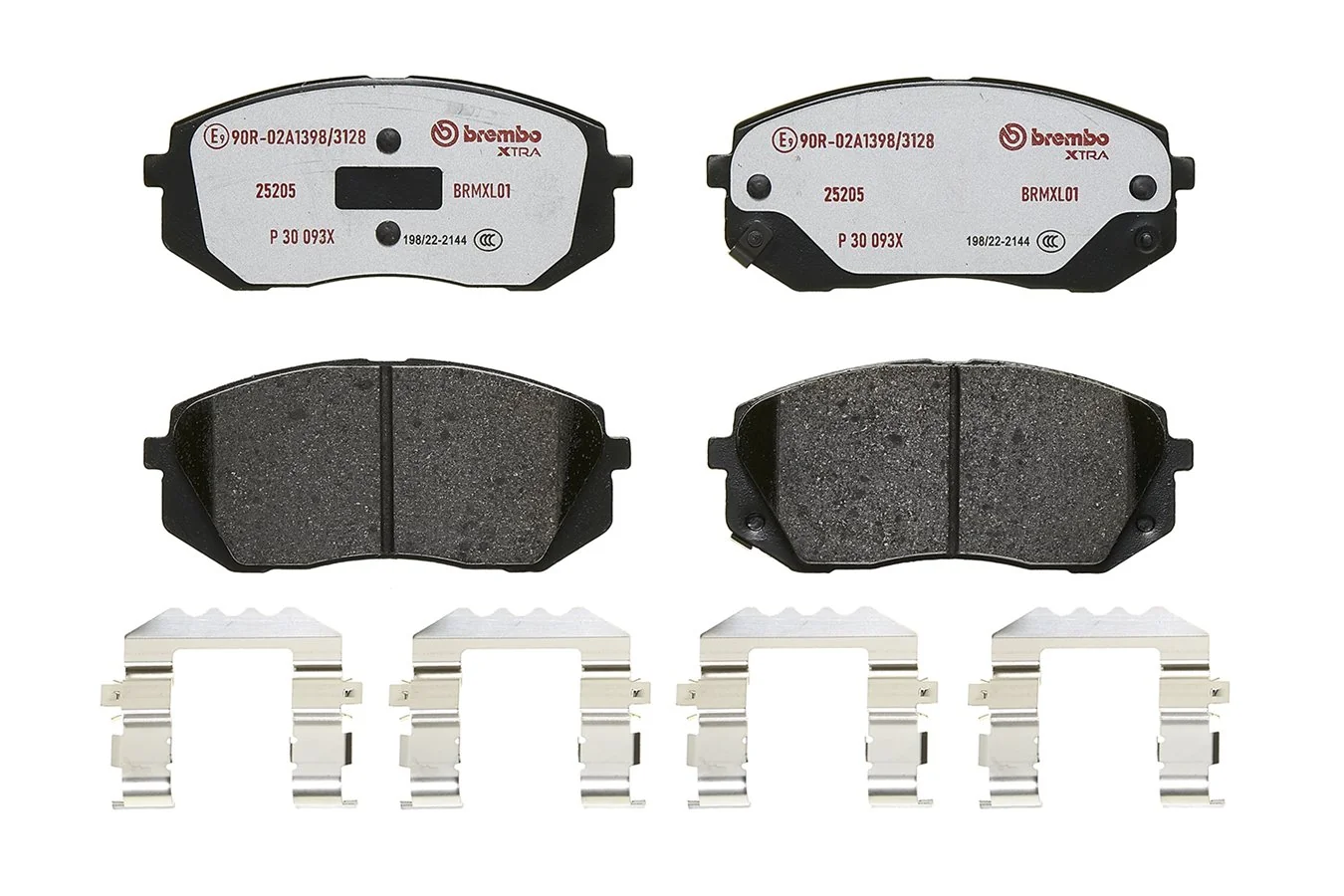 P30093X Brembo Klocki hamulcowe przednie tarczowe