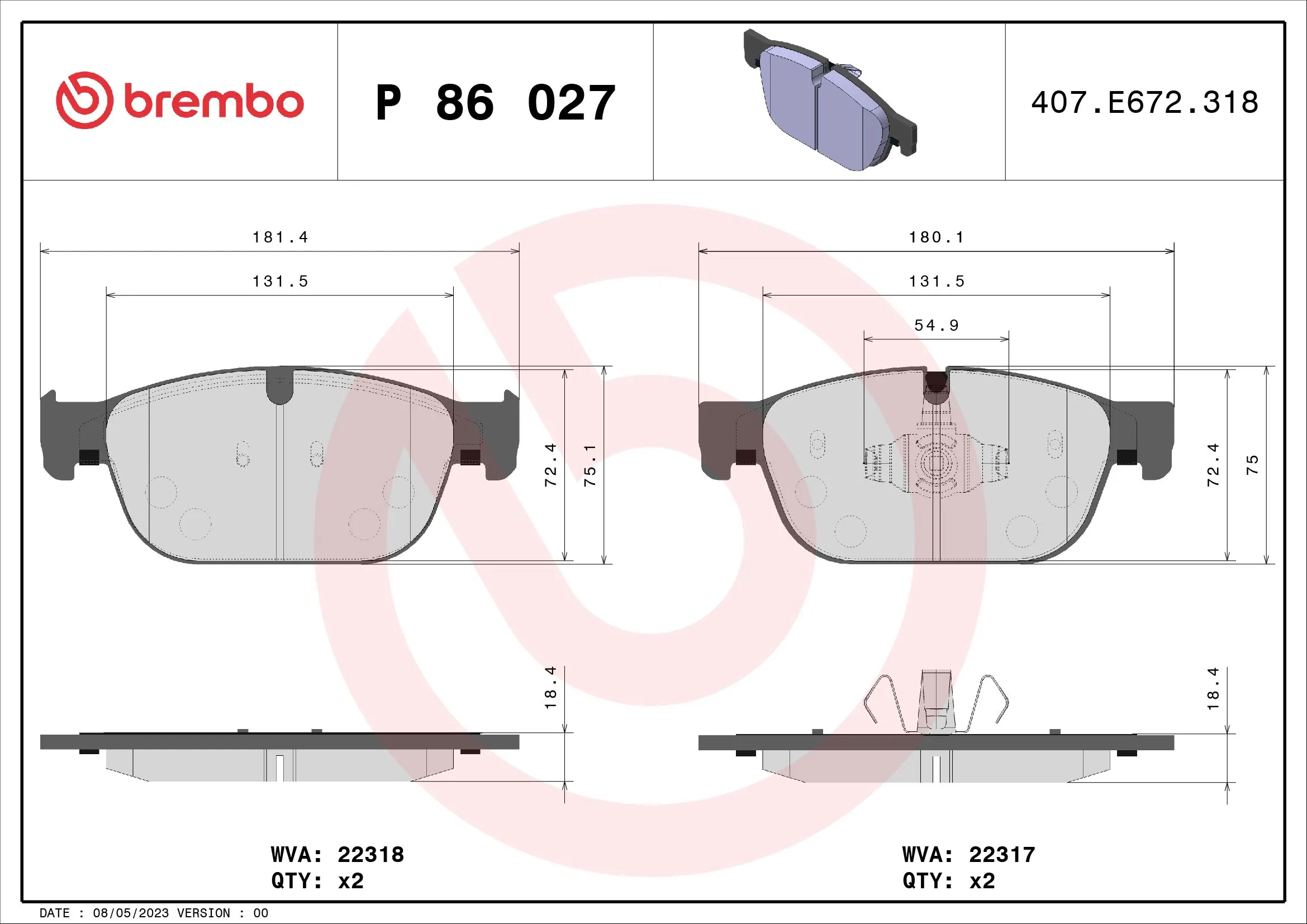 P86027 Brembo