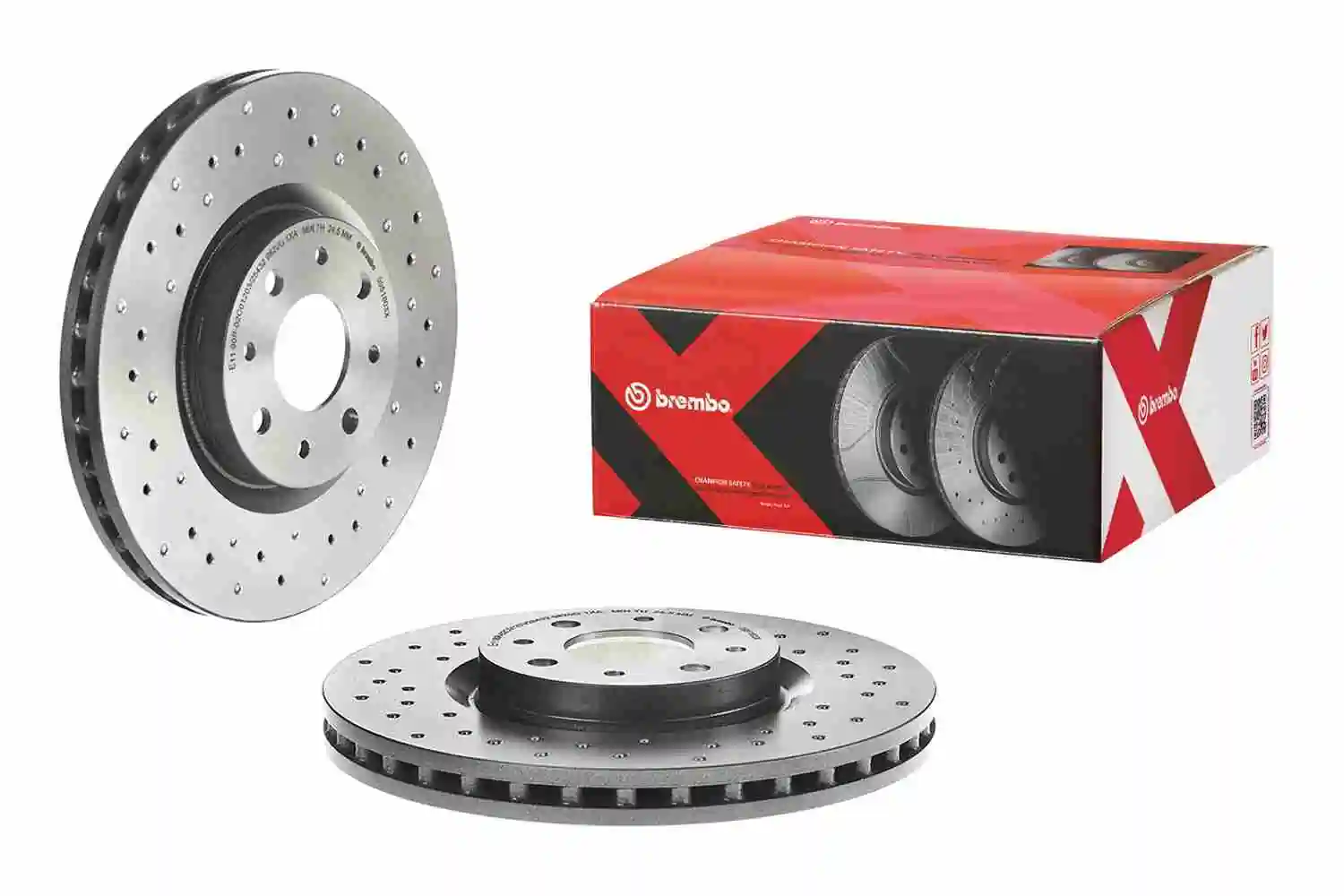 0951803X Brembo Tarcza hamulcowa przednia