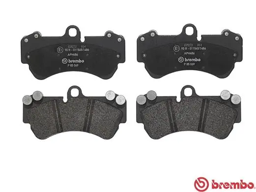 P85069 Brembo Klocki hamulcowe przednie tarczowe