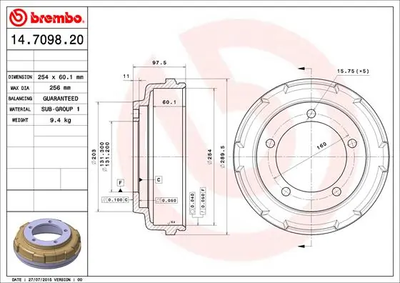 14709820 Brembo