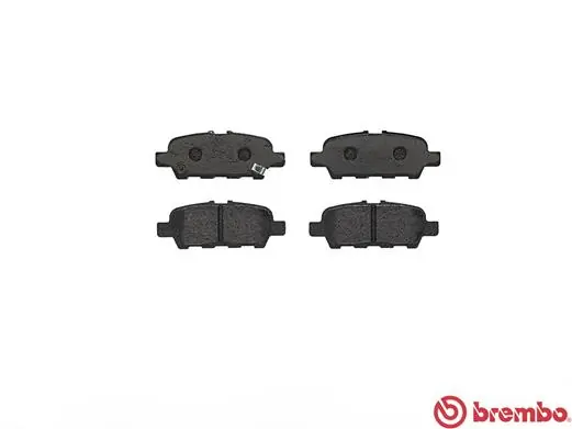 P56068 Brembo Okładziny (klocki) do hamulców tarczowych tylne