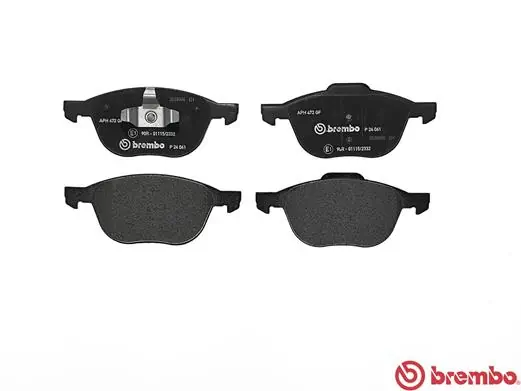 P24061 Brembo Klocki hamulcowe przednie tarczowe