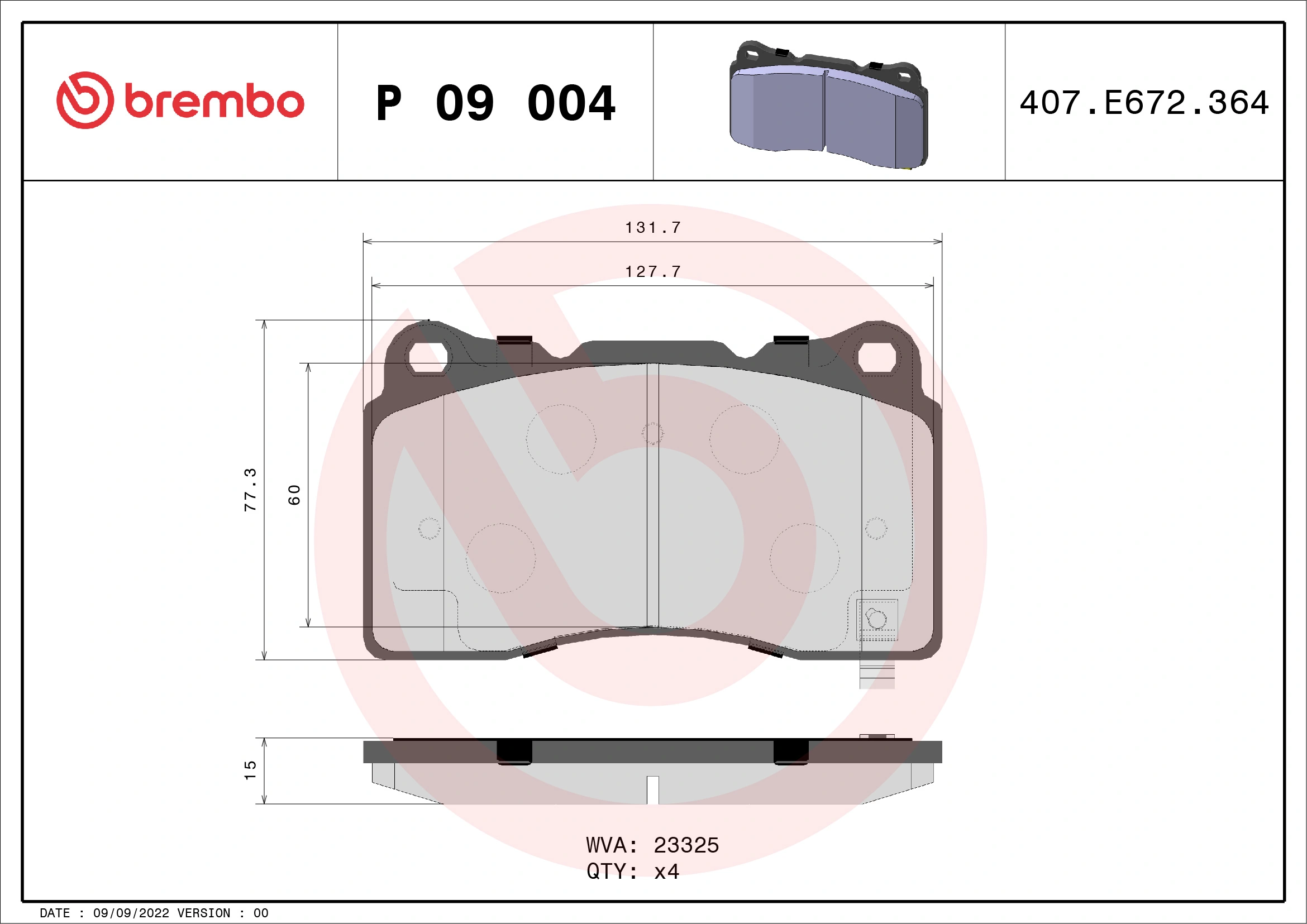 P09004 Brembo