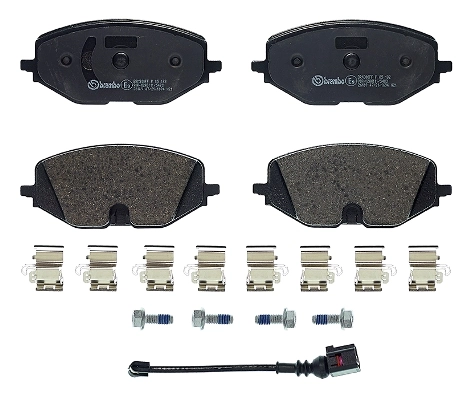 P85182 Brembo Klocki hamulcowe przednie tarczowe