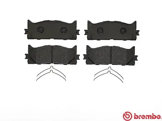 P83117 Brembo Klocki hamulcowe przednie tarczowe