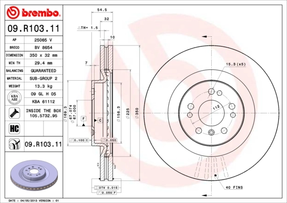 09R10311 Brembo
