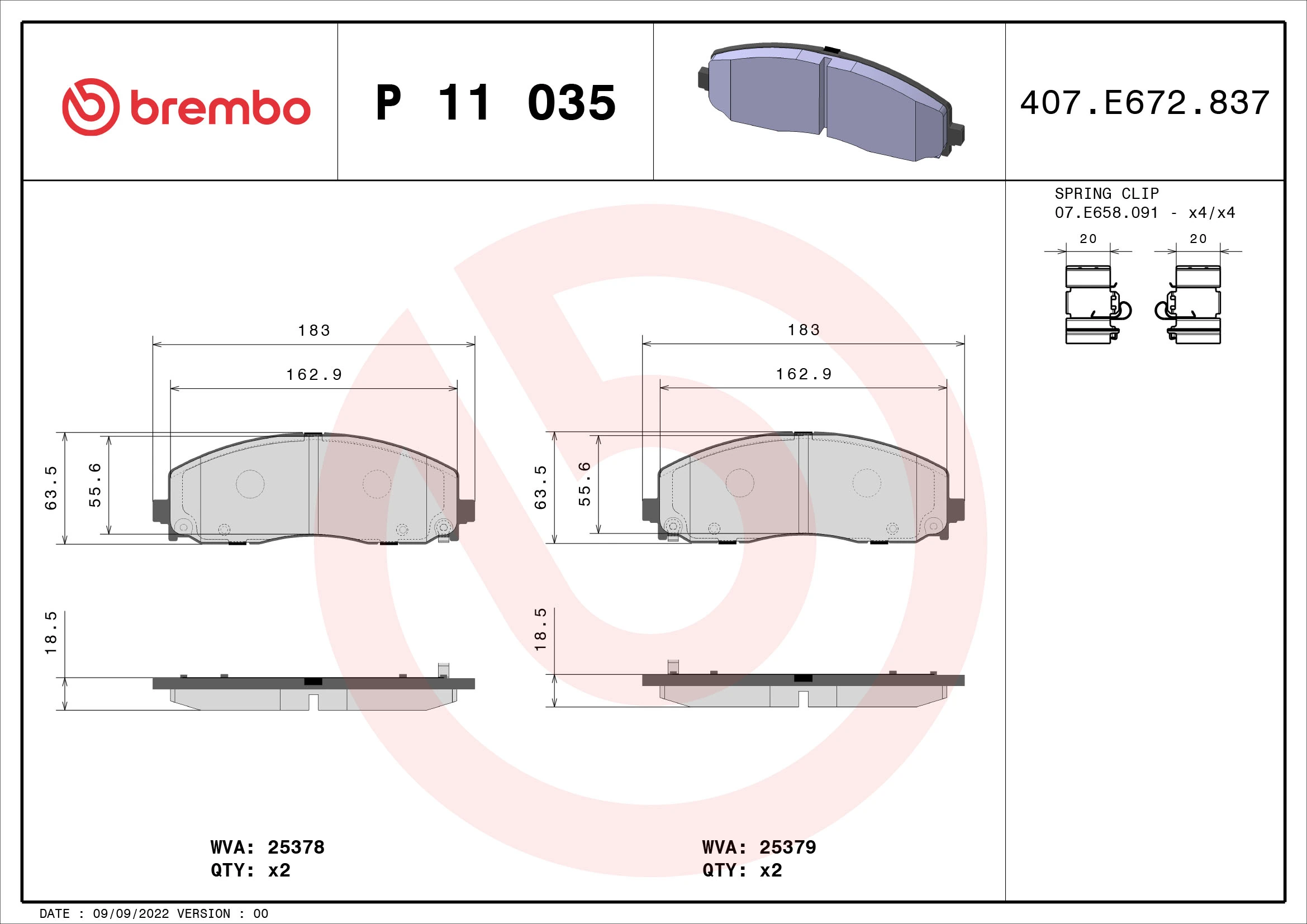 P11035 Brembo