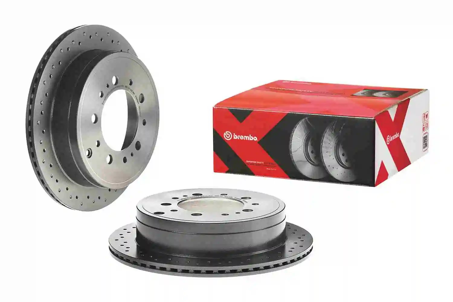 09D6181X Brembo Tarcza hamulcowa tylna