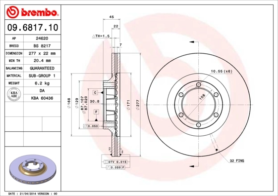 09681710 Brembo
