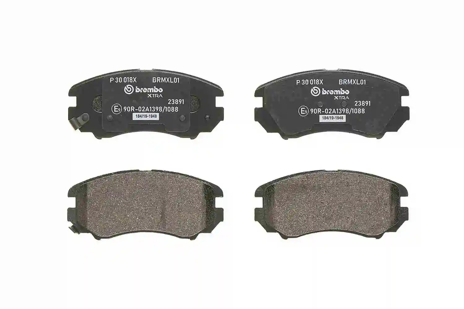 P30018X Brembo Klocki hamulcowe przednie tarczowe