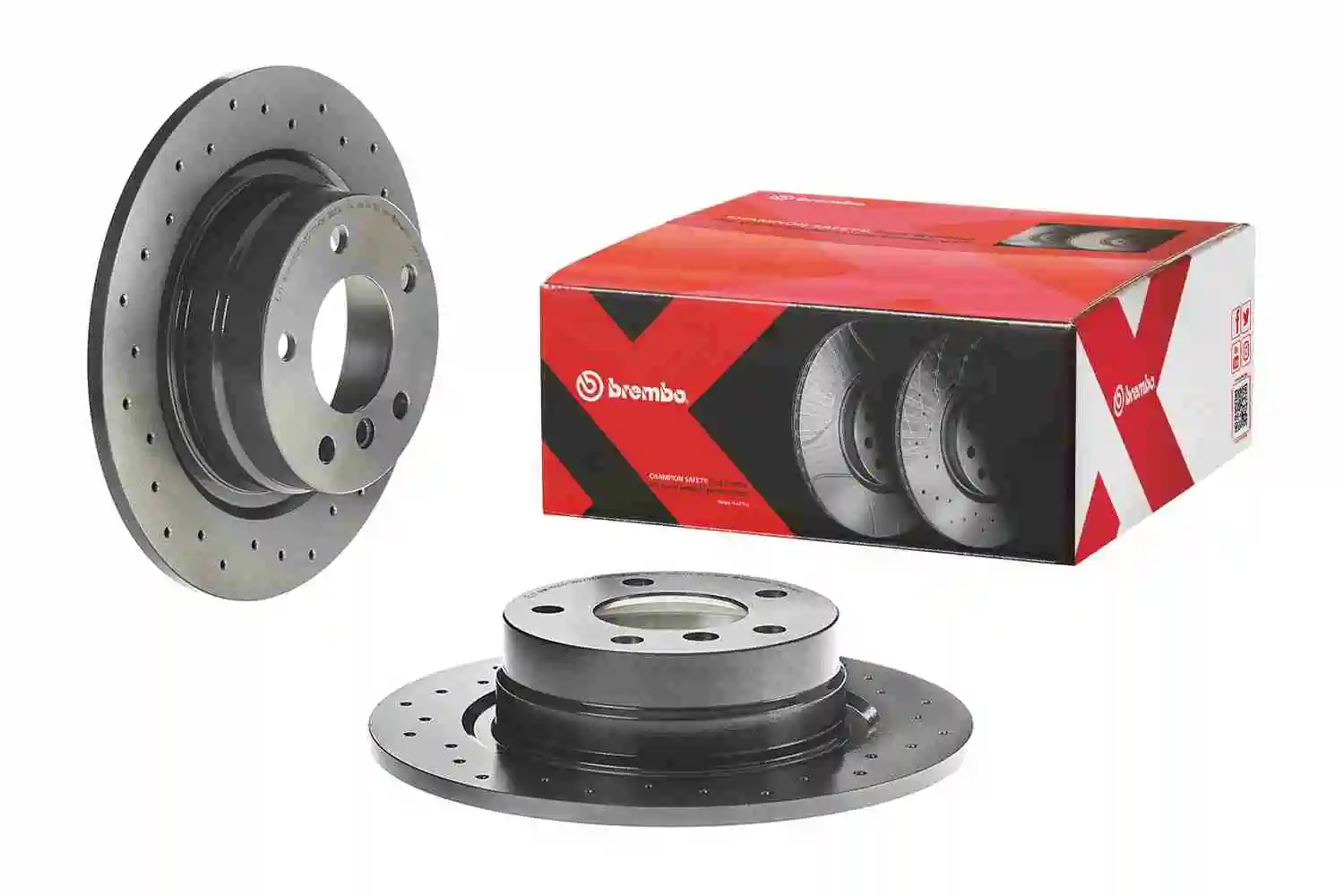 08A2051X Brembo Tarcza hamulcowa tylna
