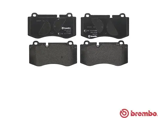 P50074 Brembo Klocki hamulcowe przednie tarczowe